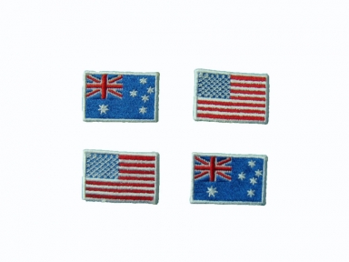 patch emborideriy drapeaux personnalisés