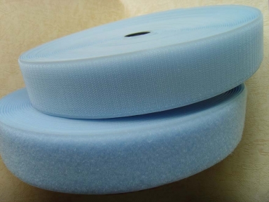 custom light blue self adhesive hook and loop tape