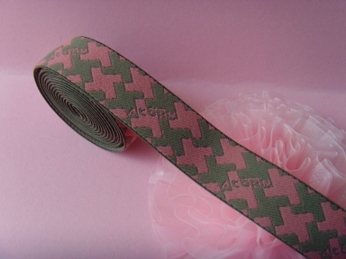 ceinture élastique tissé jacquard