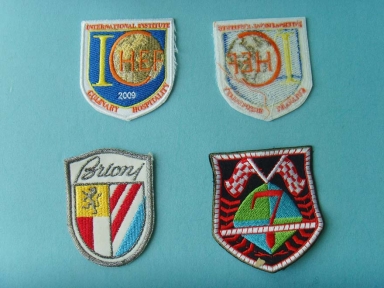 Patch broderie marque pour polo sportwear