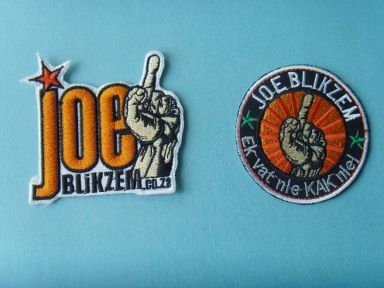 patch brodé cousus sur les vêtements avec le logo de marque personnalisé