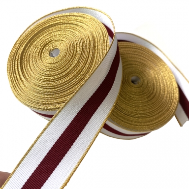  stripe cotton ribbon