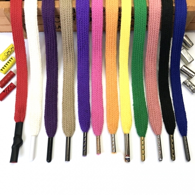 tubular flat shoelace